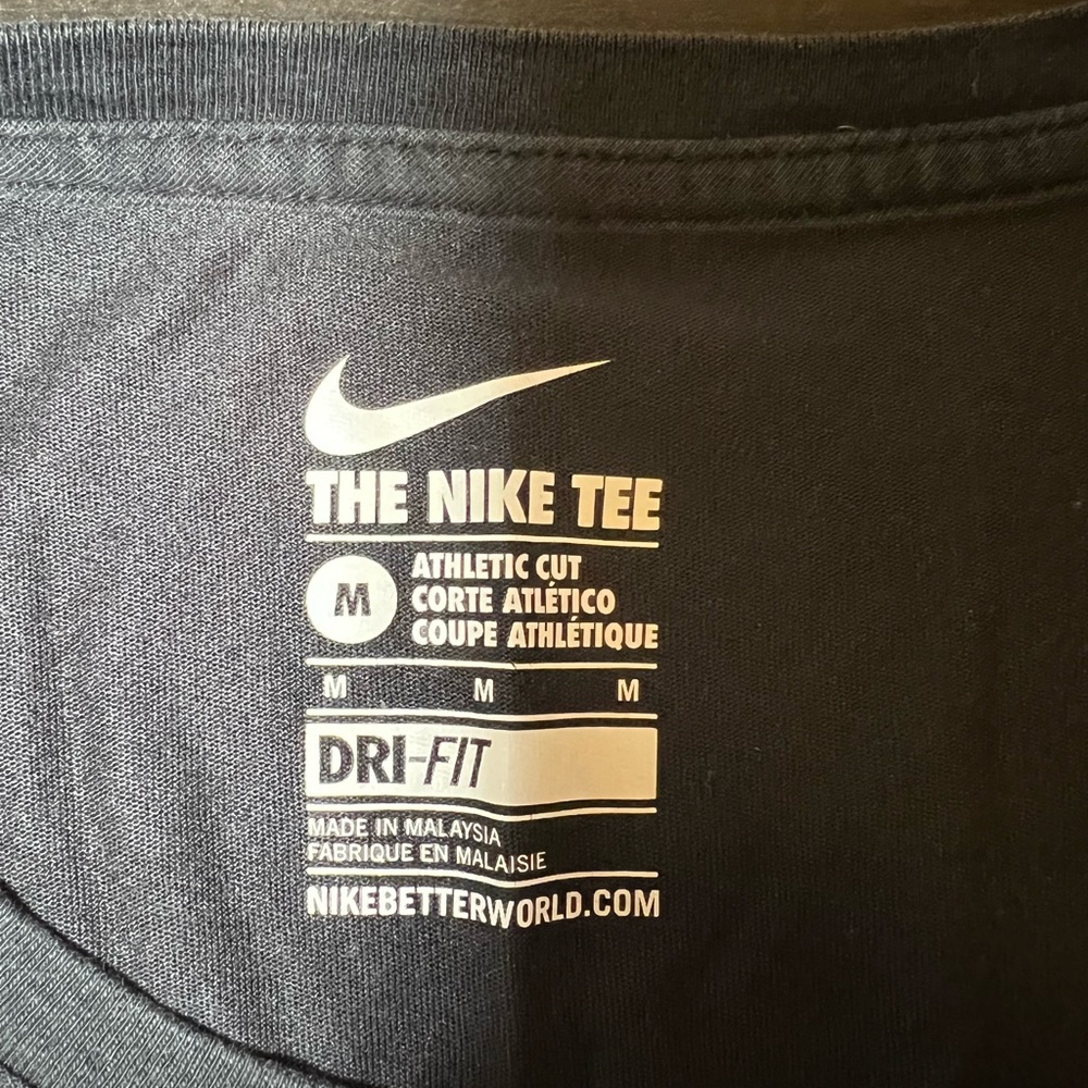 Nike Dri Fit workout shirt.